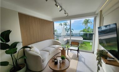 Beachfront at The Palms – 1BR + Den with Ocean Views!