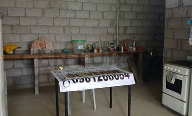 Venta de terreno incluida casa