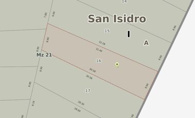 Lote en venta en zona comercial del Bajo de San Isidro