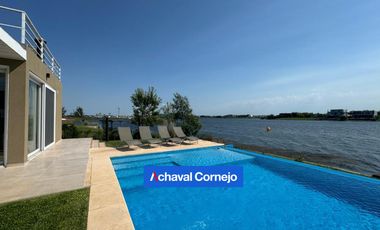 Casa en Puertos, Muelles con increíble vista al lago central