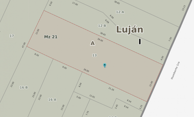 VENTA CASA A RECICLAR SOBRE AVENIDA HUMBERTO - LUJAN BS AS