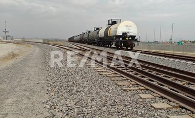 Venta de terreno industrial con acceso a via férrea en Nextlalpan Estado de México - (3)