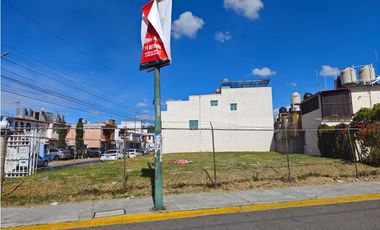 TERRENO EN RENTA ORIÓN SUR PUEBLA