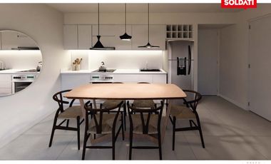 Departamento en venta 2 ambientes al frente en Pinamar