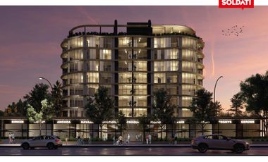 Departamento en venta 2 ambientes al frente en Pinamar