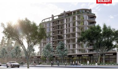 Departamento en venta 2 ambientes al frente en Pinamar