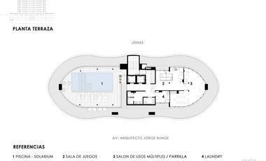 Departamento en venta 2 ambientes en Pinamar