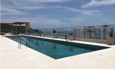 Apartaestudio Amoblado vista al mar permiso de turismo Salguero - 005