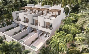 Venta de Villas Kavanna a 350 mts del mar en Chicxulub