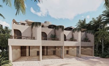Venta de Villas Kavanna a 350 mts del mar en Chicxulub