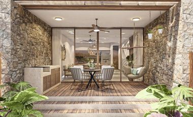 Venta de Villas Kavanna a 350 mts del mar en Chicxulub