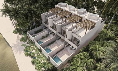 Venta de Villas Kavanna a 350 mts del mar en Chicxulub