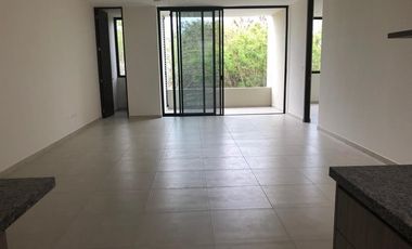 Departamento en renta  semiamueblado Montebello Mérida