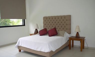 Departamento en renta  semiamueblado Montebello Mérida