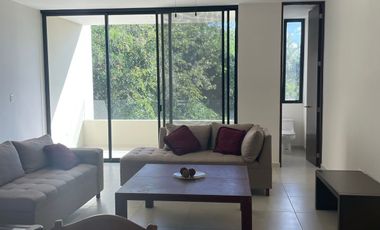 Departamento en renta  semiamueblado Montebello Mérida