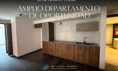 DEPARTAMENTO DE OPORTUNIDAD EN VENTA