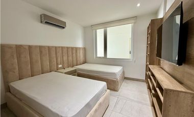Venta departamento vista al mar edf Mykonos cerca cc la Cuadra.