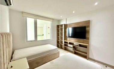 Venta departamento vista al mar edf Mykonos cerca cc la Cuadra.