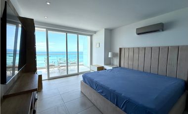 Venta departamento vista al mar edf Mykonos cerca cc la Cuadra.