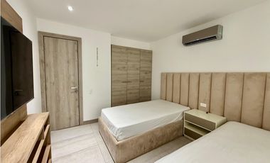 Venta departamento vista al mar edf Mykonos cerca cc la Cuadra.