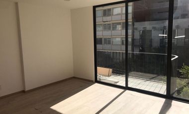 Departamento en renta en la Cuauhtémoc con balcón