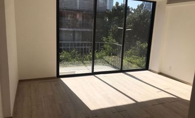 Departamento en renta en la Cuauhtémoc con balcón