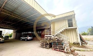 ARRIENDO TERRENO INDUSTRIAL CON GALPON / EL SALTO
