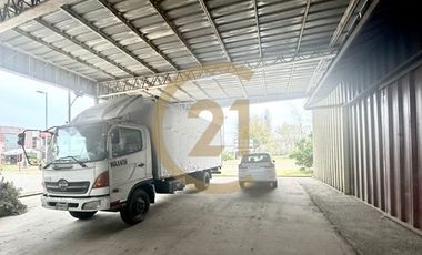 ARRIENDO TERRENO INDUSTRIAL CON GALPON / EL SALTO
