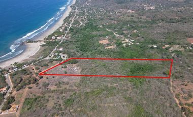 Playa Joluma Troncones 2.4 hectareas con acceso  al mar