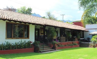 Espectacular casa arbolada en Venta en Malinalco