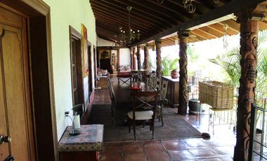 Espectacular casa arbolada en Venta en Malinalco