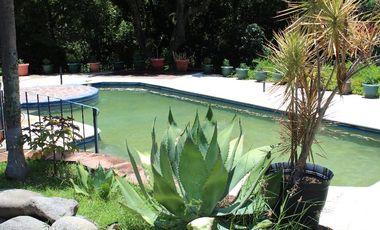 Espectacular casa arbolada en Venta en Malinalco