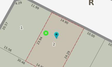 Terreno en venta - 358Mts2 - Ensenada