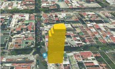 Combate y Venezuela: Lote de 15,49 x 14,26: 1157 m2 construibles.