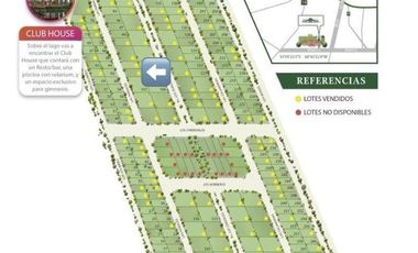 Venta terreno barrio residencial pinares del sur