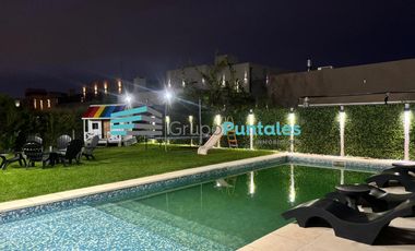 Hermosa Casa en Barrio Lagos de Canning con 5 dormitorios y piscina