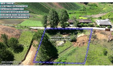 LOTE CON ESCRITURAS EN PROINDIVO A 3 MINUTOS DE LA  AUTOPISTA MED/BOG