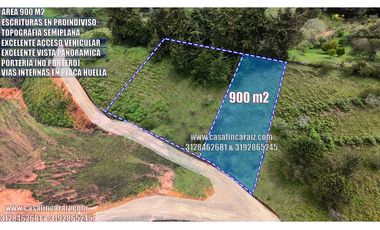 LOTES CON ESCRITURAS EN PROINDIVISO A 10 MINUTOS MARINILLA
