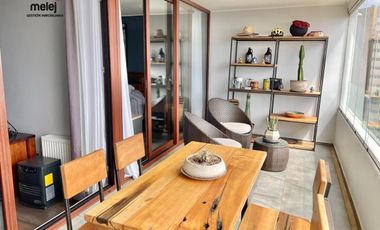Arriendo Departamento Amoblado, vista al mar, Concón