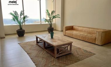 Arriendo Departamento Amoblado, vista al mar, Concón
