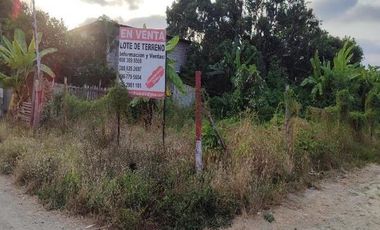 TERRENO EN VENTA LOTE No. 2, TONSUPA, CALLE  TUNGURAHUA Y CALLE  SEXTA