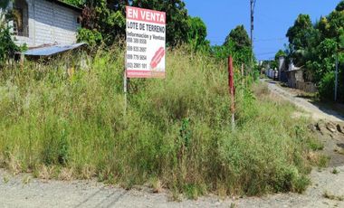 TERRENO EN VENTA LOTE No. 2, TONSUPA, CALLE  TUNGURAHUA Y CALLE  SEXTA