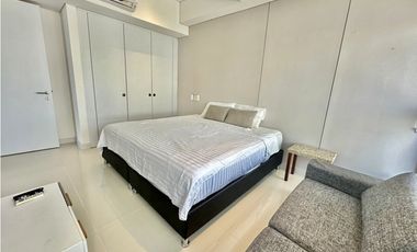 ARRIENDO APARTAMENTO AMOBLADO FRENTE AL MAR EN SANTA MARTA
