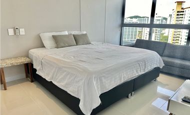 ARRIENDO APARTAMENTO AMOBLADO FRENTE AL MAR EN SANTA MARTA