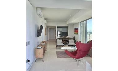 ARRIENDO APARTAMENTO AMOBLADO FRENTE AL MAR EN SANTA MARTA