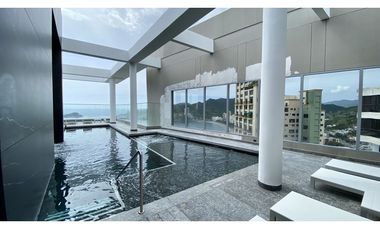 ARRIENDO APARTAMENTO AMOBLADO FRENTE AL MAR EN SANTA MARTA