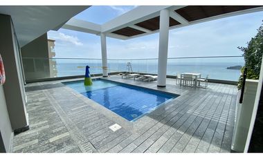 ARRIENDO APARTAMENTO AMOBLADO FRENTE AL MAR EN SANTA MARTA