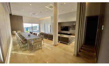 ARRIENDO APARTAMENTO AMOBLADO FRENTE AL MAR EN SANTA MARTA