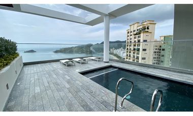 ARRIENDO APARTAMENTO AMOBLADO FRENTE AL MAR EN SANTA MARTA