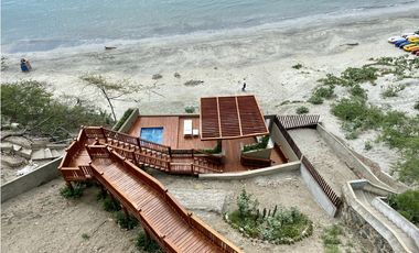 ARRIENDO APARTAMENTO AMOBLADO FRENTE AL MAR EN SANTA MARTA